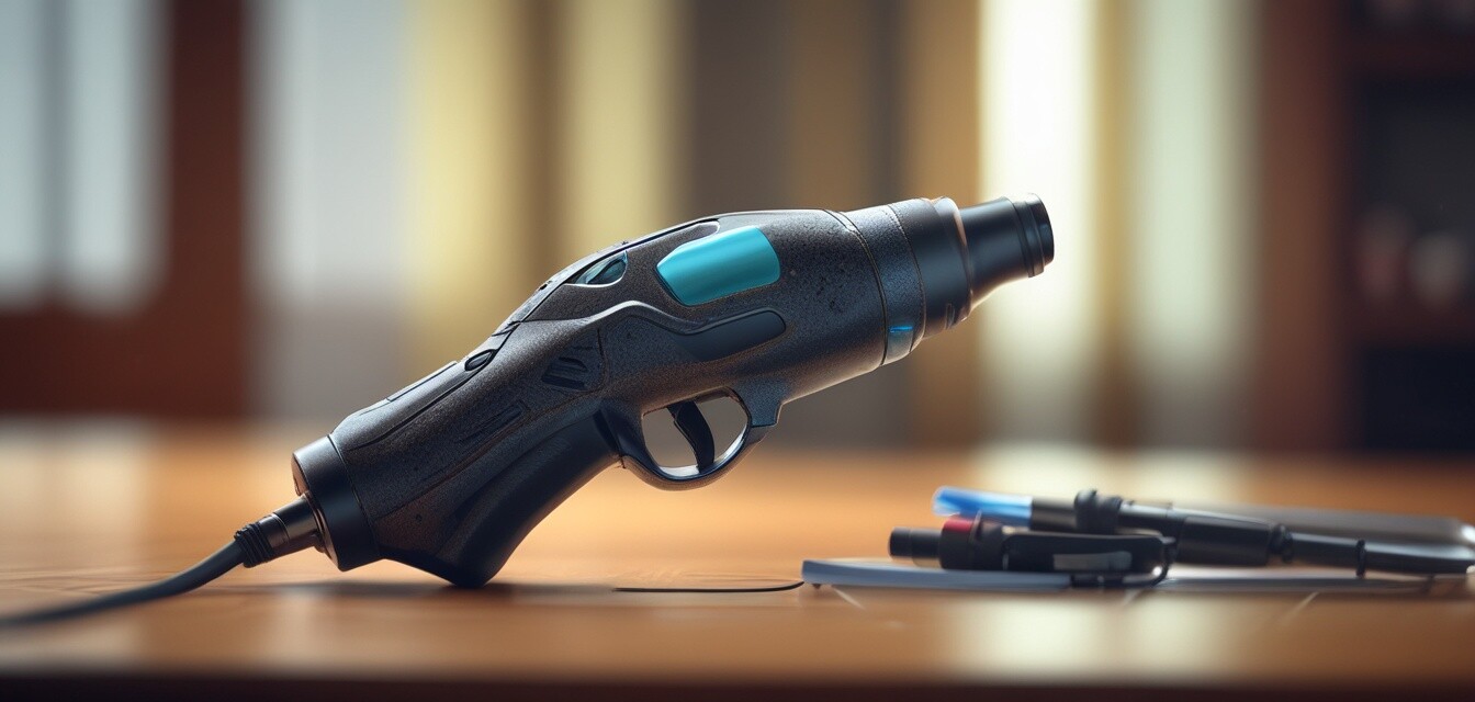 Charging a massage gun