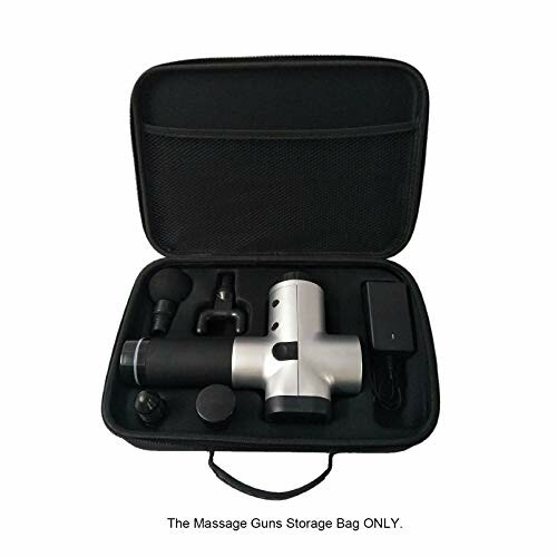 Pistolet de massage avec accessoires dans un étui